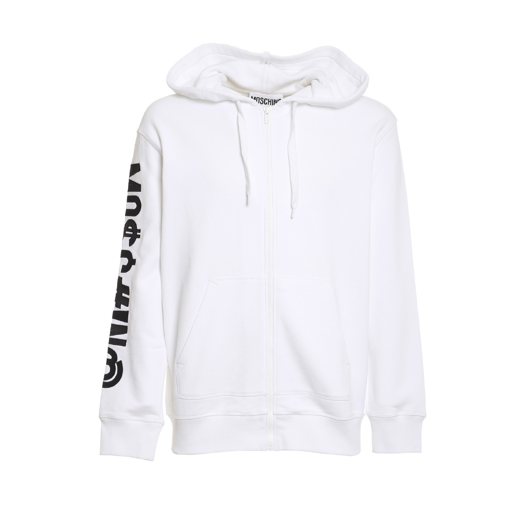 Hoodie Moschino Bordada Manga