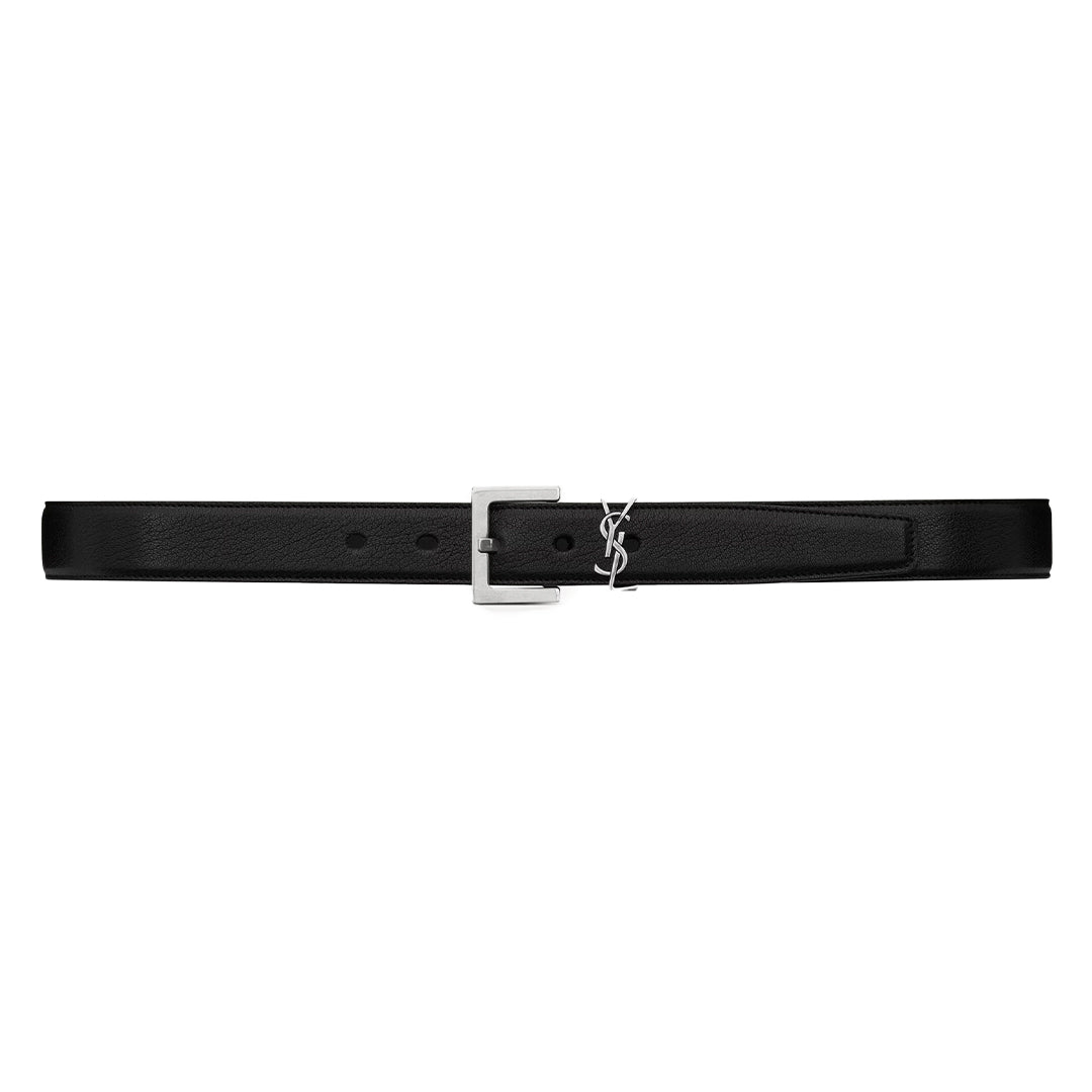 Cinturón Saint Laurent Logo