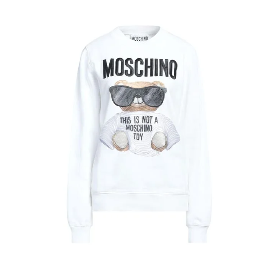 Sweater Moschino Logo Teddy