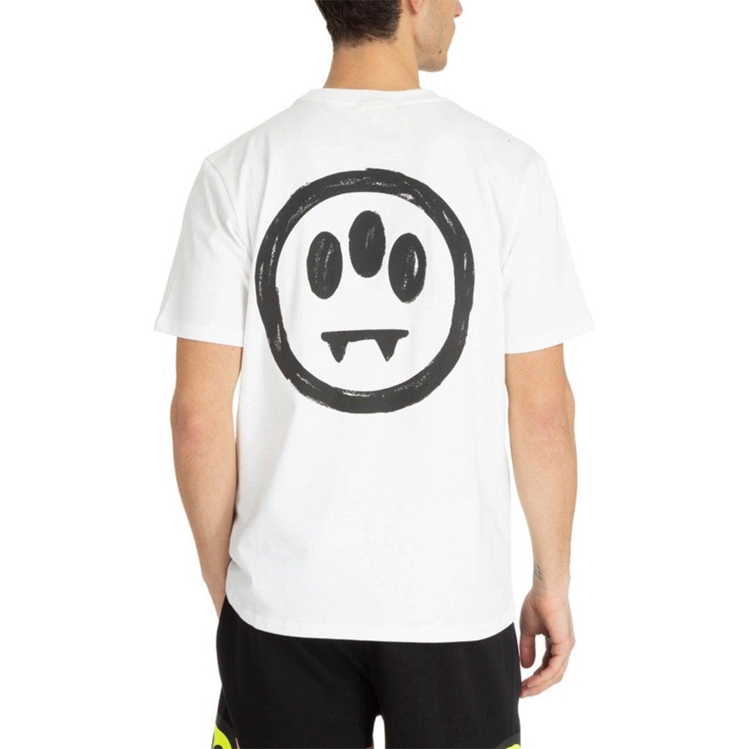 Camiseta Barrow Estampada Smiley Negro