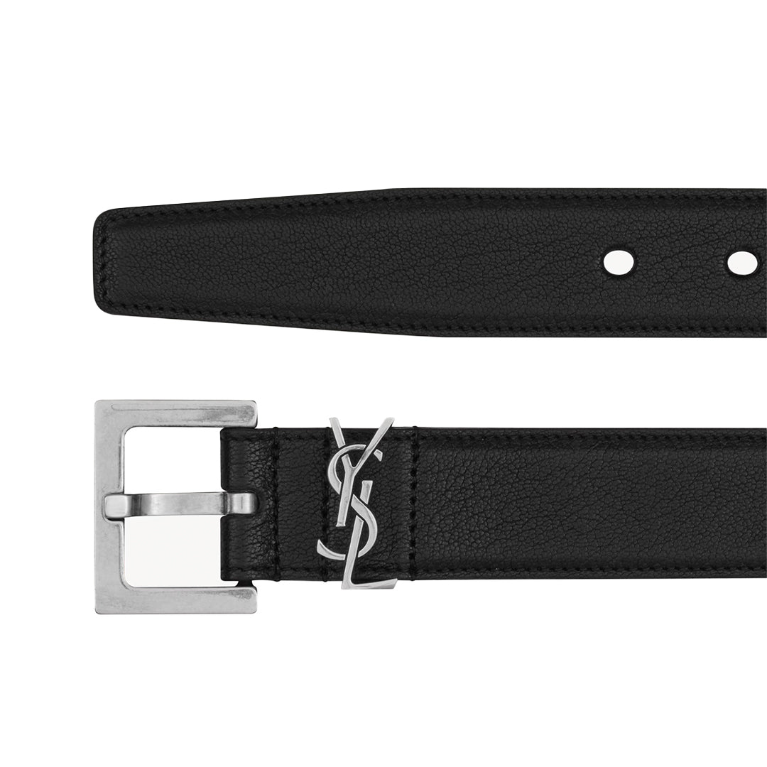 Cinturón Saint Laurent Logo