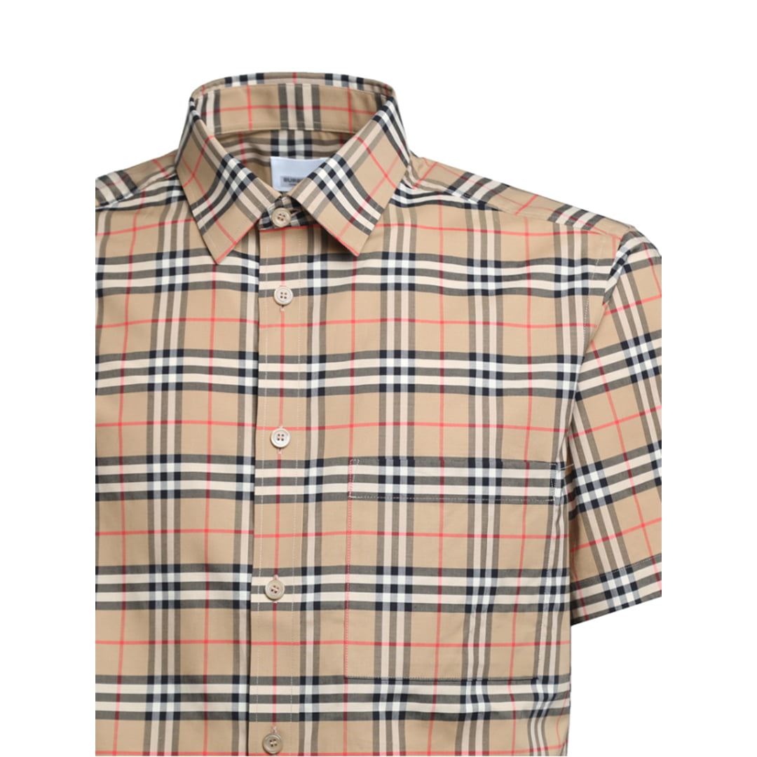 Camisa Burberry Clasica de Cuadros