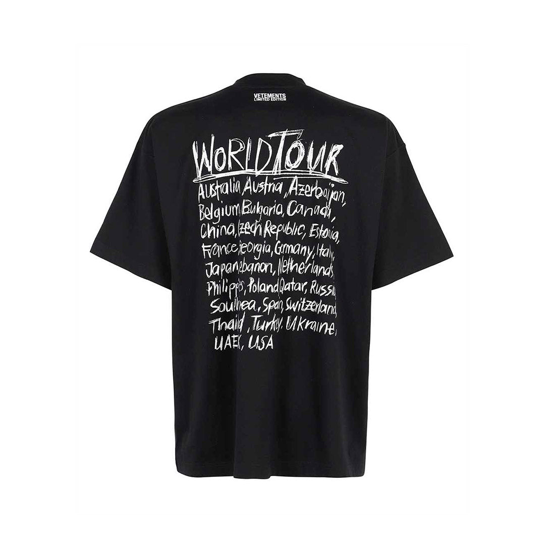 Camiseta Vetements Oversize Estampado
