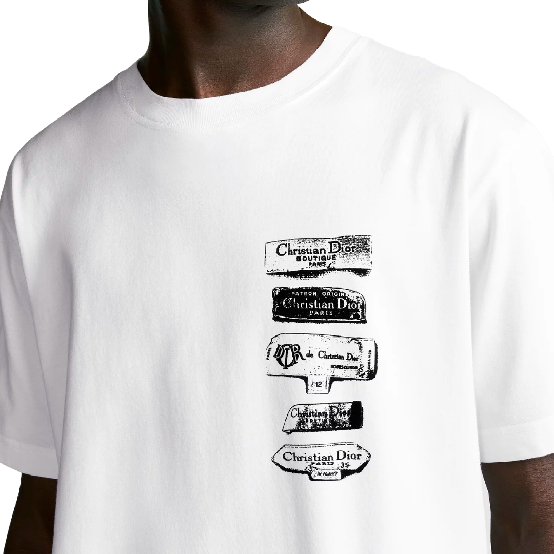Camiseta Dior Archives Labels