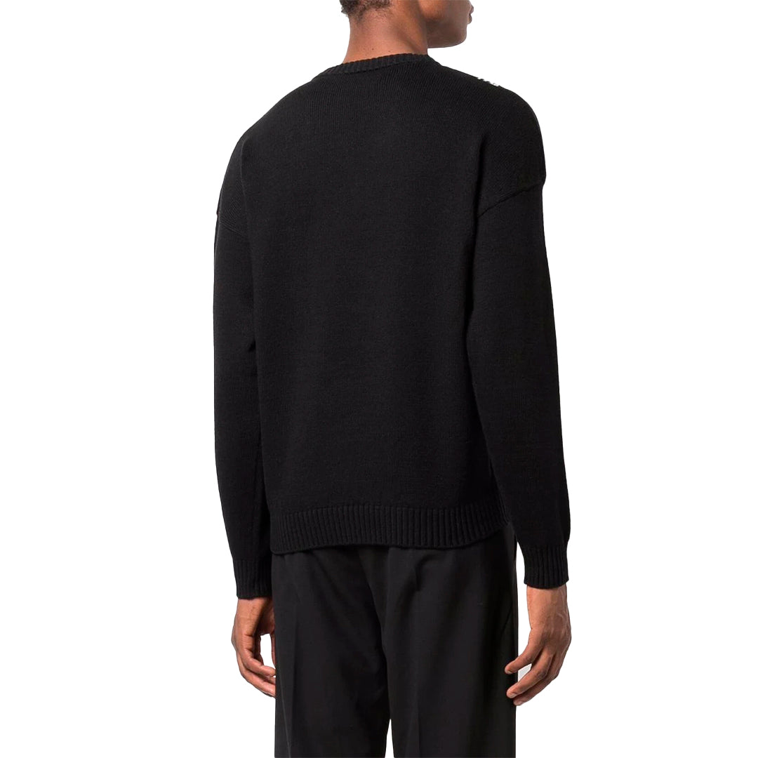 Sweater Off White Tejido