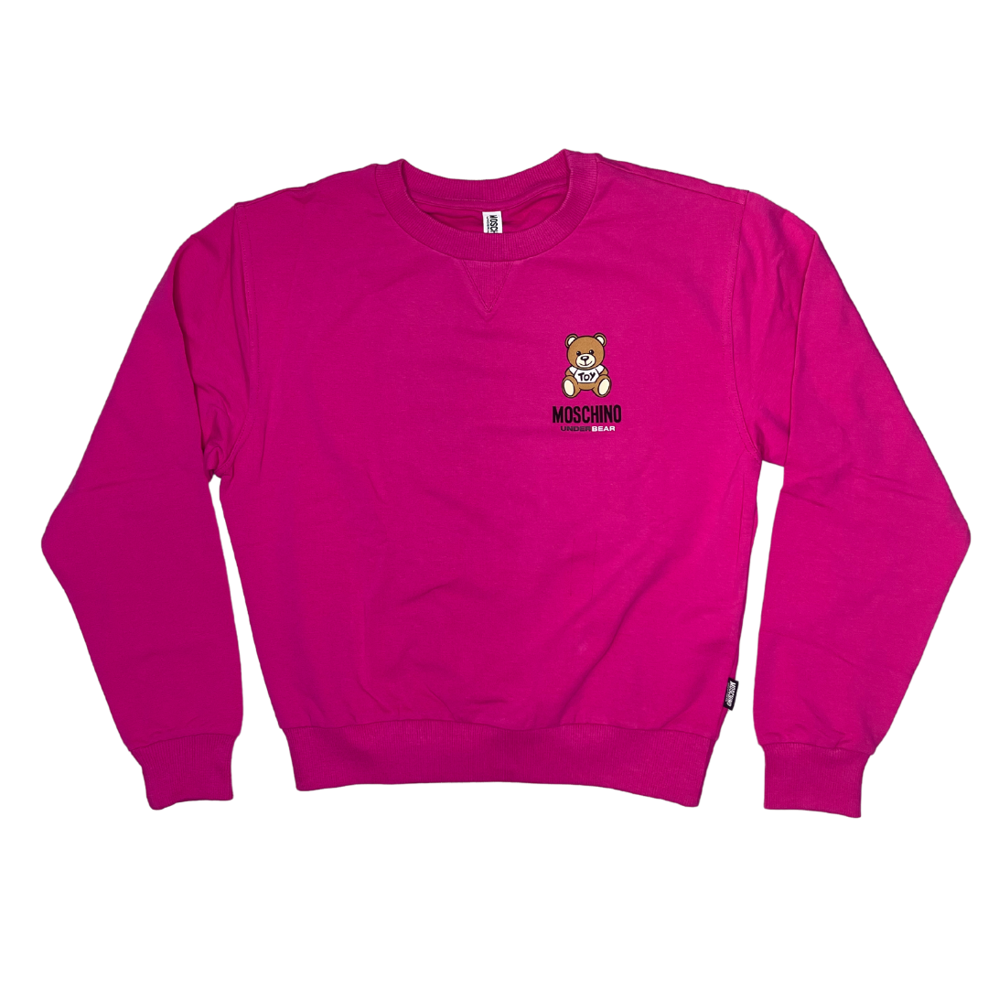 Sweater Moschino Logo Teddy