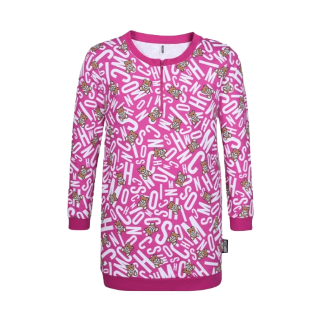 Vestido Moschino Logo Teddy