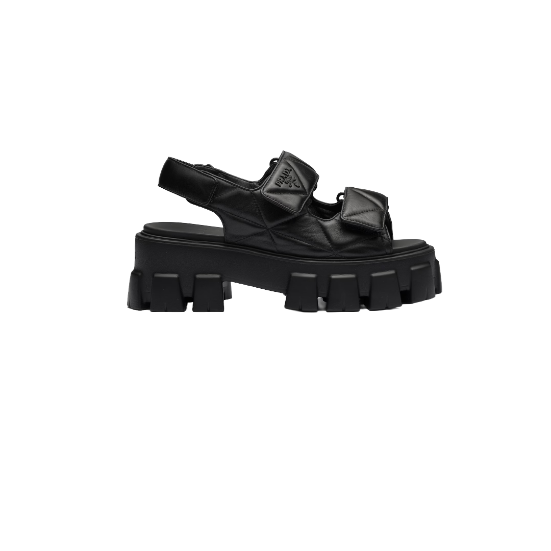 Sandalias Prada Monolith de Napa