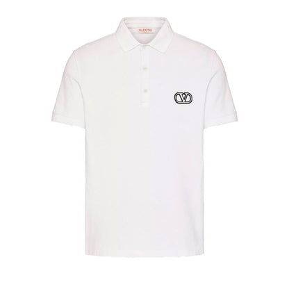 Polo Valentino Logo Bordado
