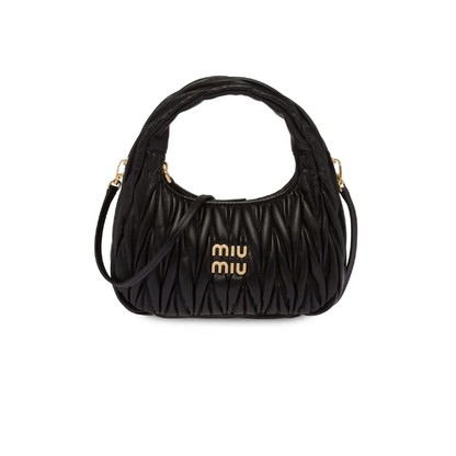 Bolso Miu Miu hobo Wander de napa Matelassé