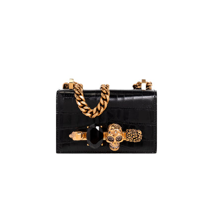 Bolso Alexander McQueen Jewelled Satchel Micro