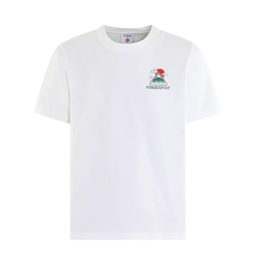 Camiseta Casablanca Montagne Ondulée Blanca