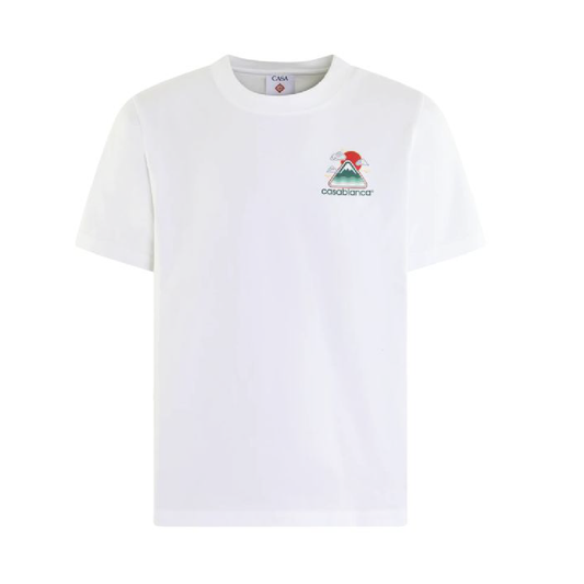 Camiseta Casablanca Montagne Ondulée Blanca