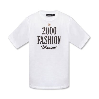 Camiseta Dolce Gabbana Oversize Estampada