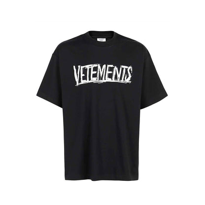 Camiseta Vetements Oversize Estampado