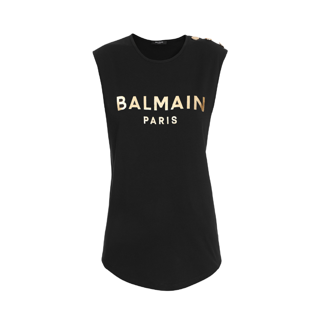 Camiseta Balmain Logo