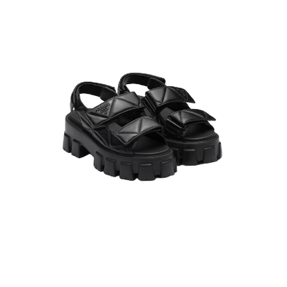 Sandalias Prada Monolith de Napa