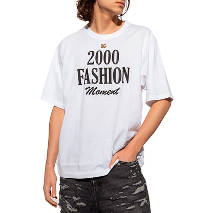 Camiseta Dolce Gabbana Oversize Estampada