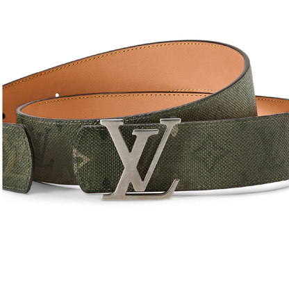 Cinturón reversible LV Verde
