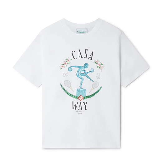 Camiseta Casa Blanca Statue En Marbre