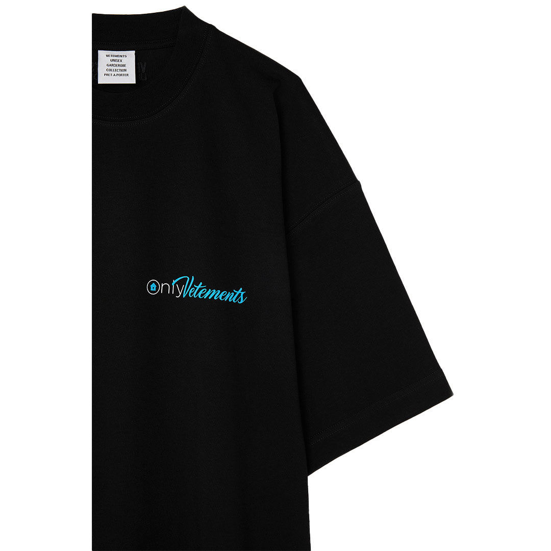 Camiseta Vetements Oversize Estampado