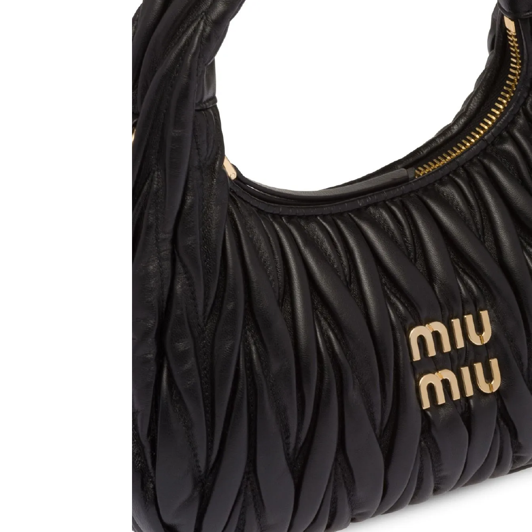 Bolso Miu Miu hobo Wander de napa Matelassé
