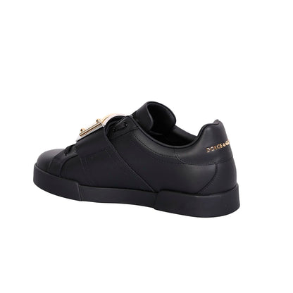 Zapatos Dolce Gabbana Portofino Con Placa Logotipo