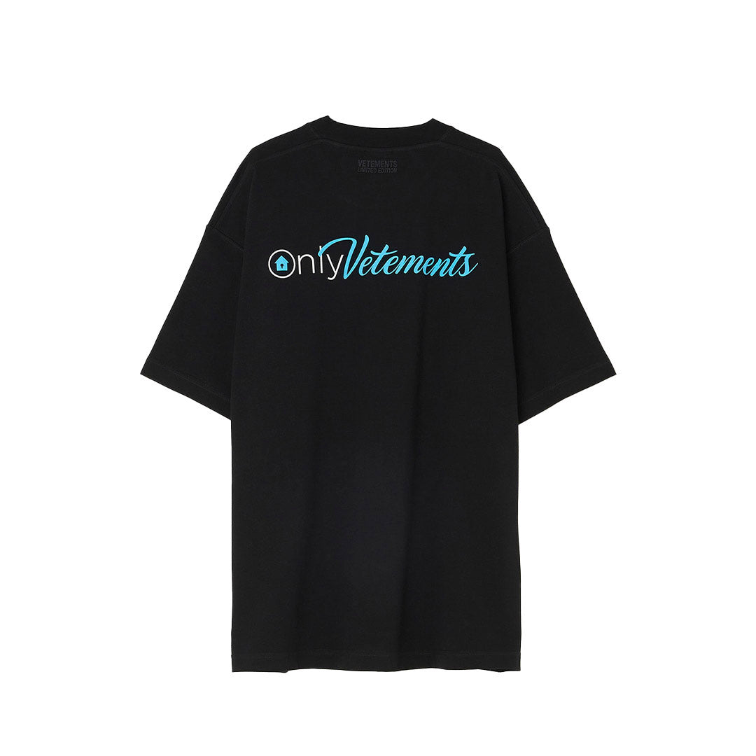 Camiseta Vetements Oversize Estampado