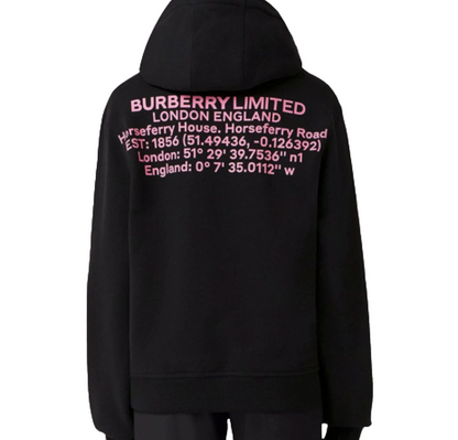 Hoddie Burberry Logo