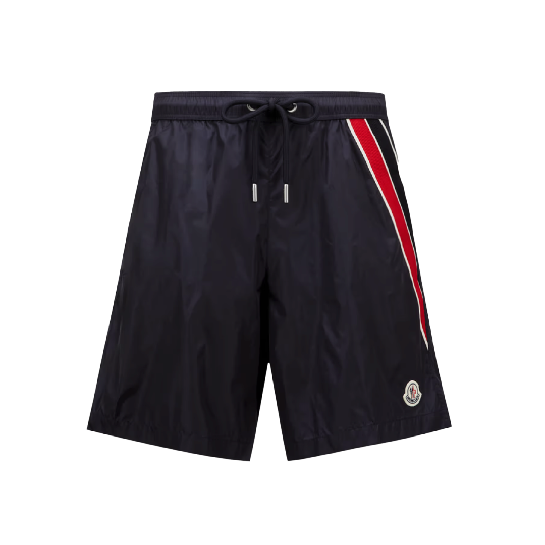 Pantaloneta De Baño Moncler Azul
