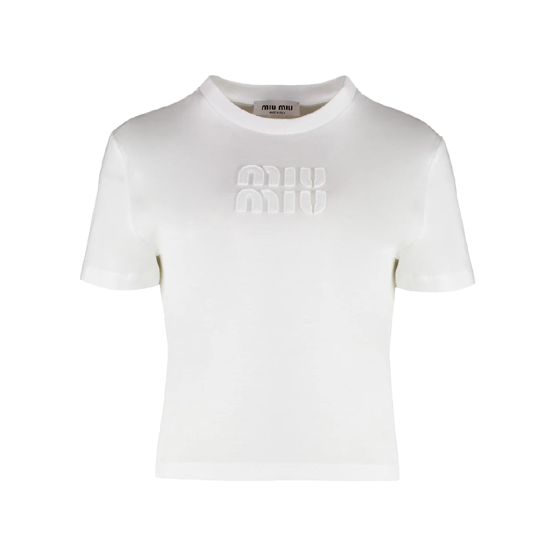 Camiseta Miu Miu logo