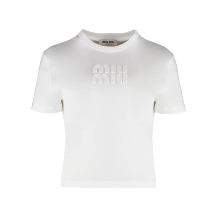 Camiseta Miu Miu logo