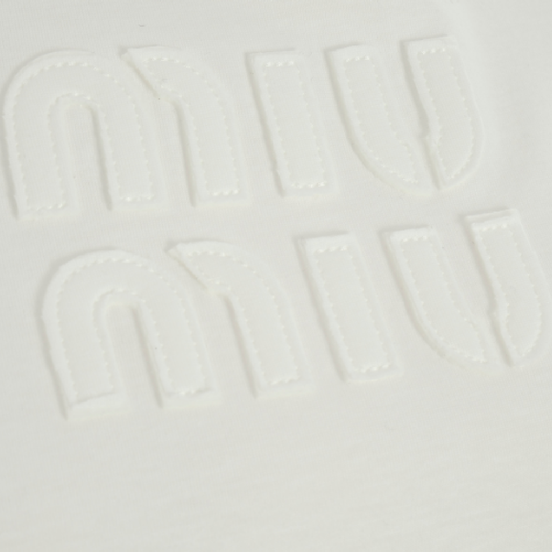 Camiseta Miu Miu logo
