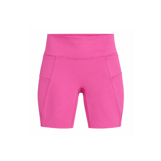 Short naranja con fucsia