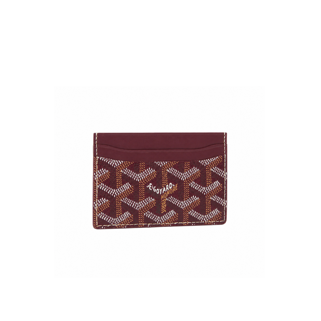 Tarjetero Goyard Saint-Sulpice Vino tinto