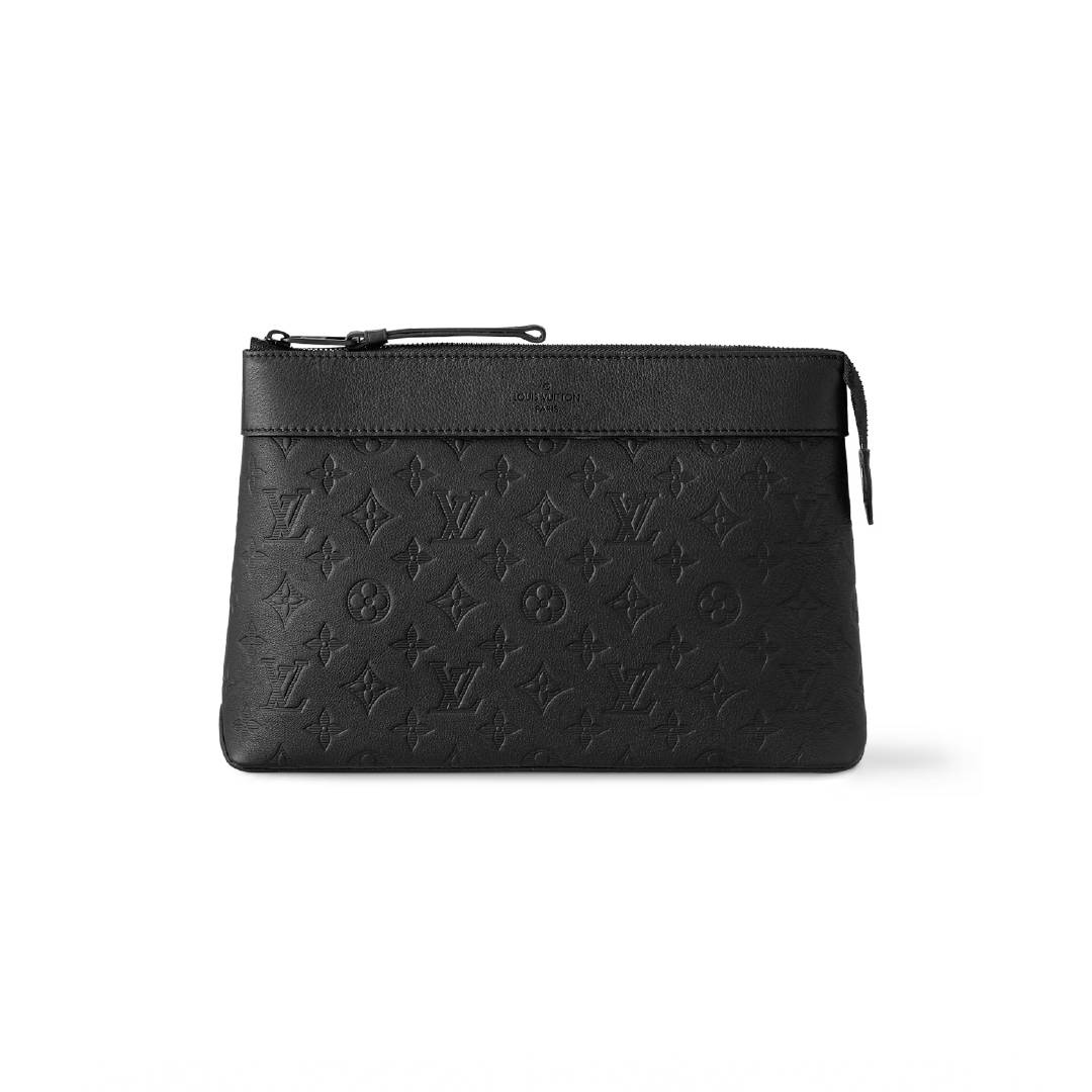 Cartera de mano Pochette Voyage Souple Negra