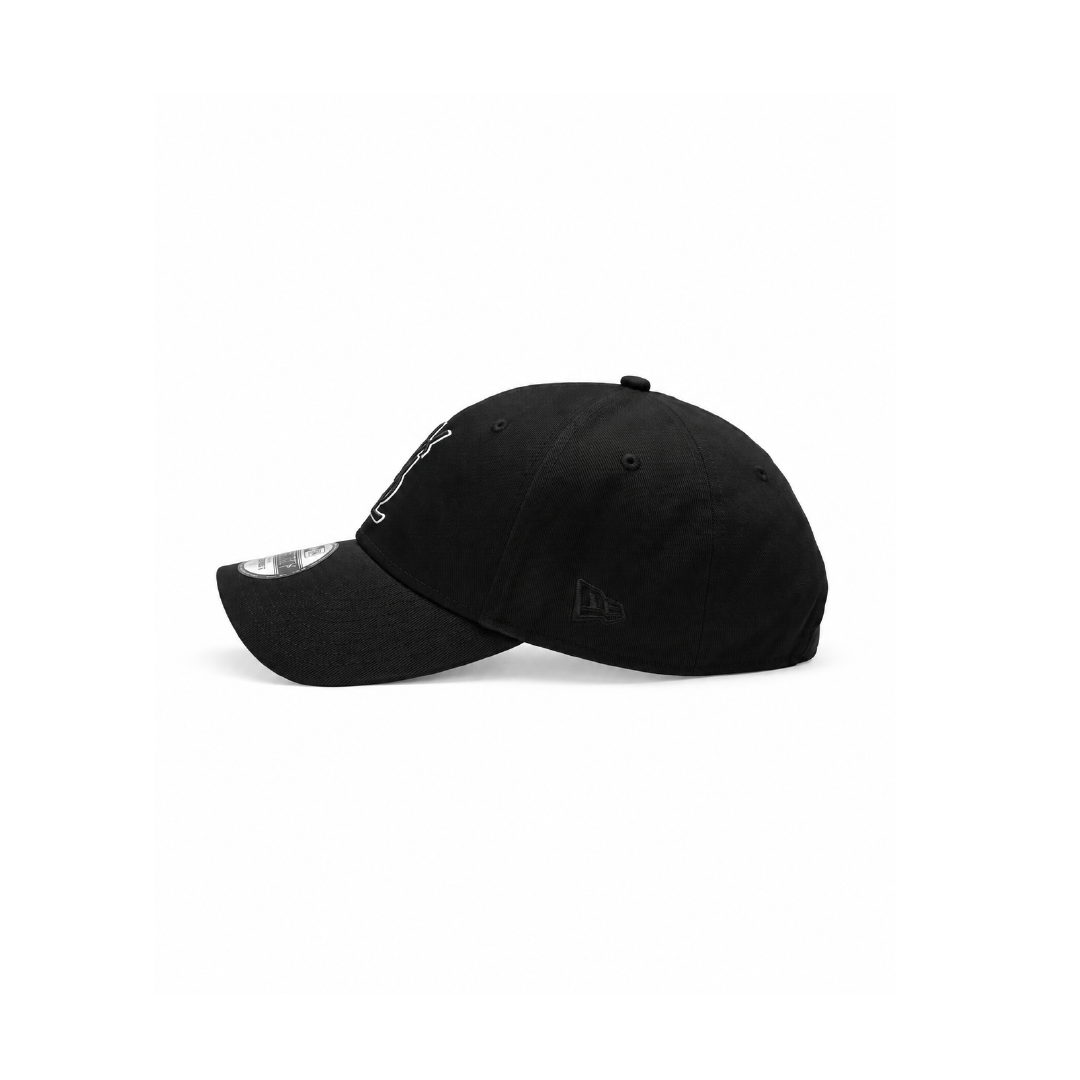 New Era 2 Cassandre Cap in Canvas Negra