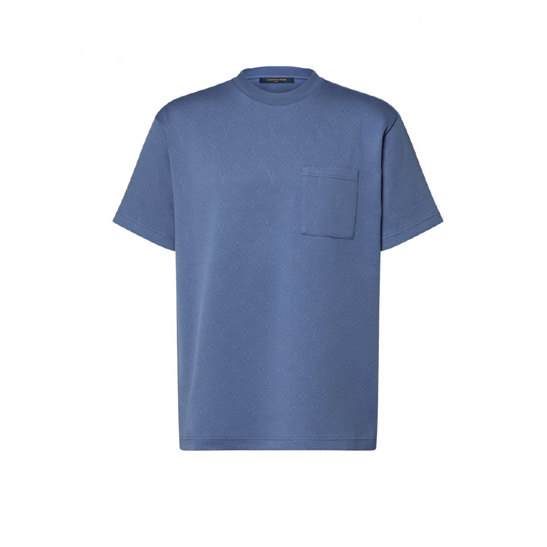 Camiseta Louis Vuitton Monogram -  Azul