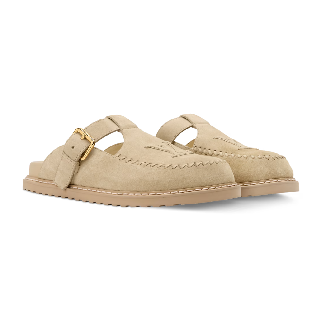 Zueco Louis Vuitton Colorado Beige