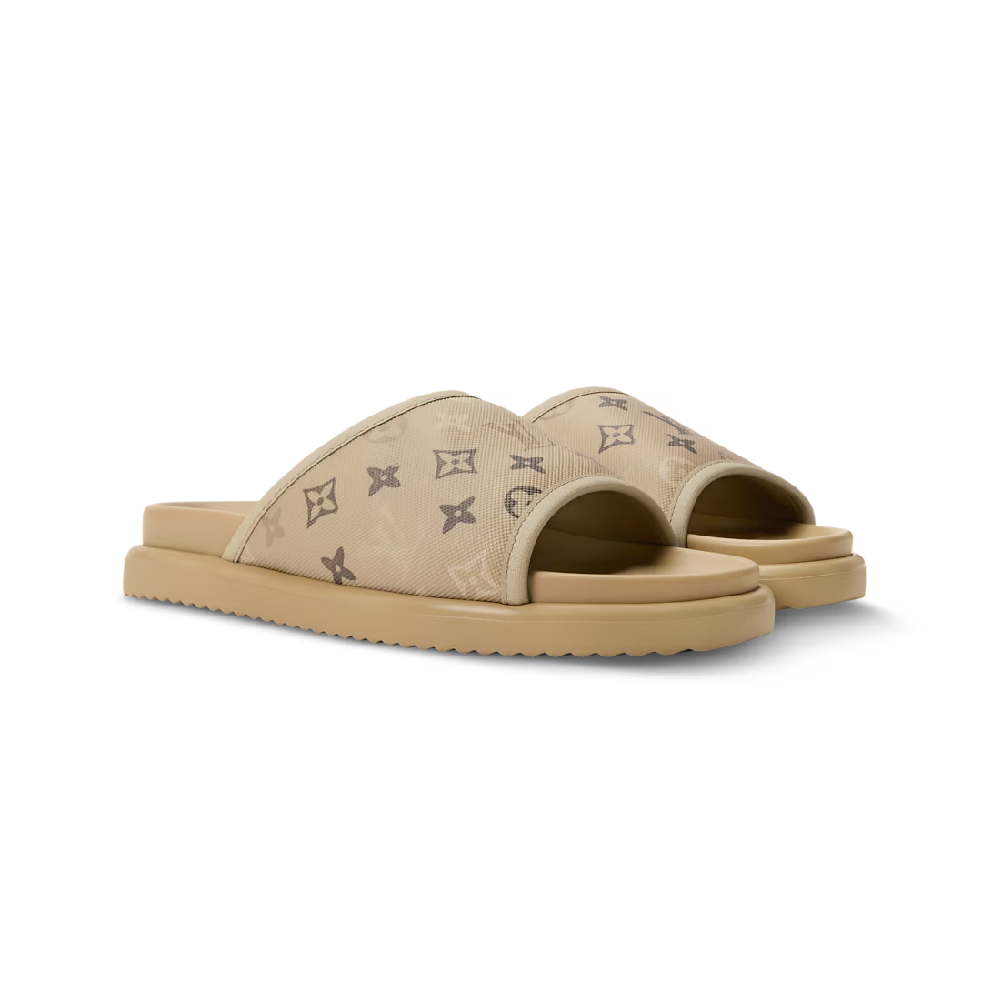 Sandalias Louis Vuitton Mule Miami Beige