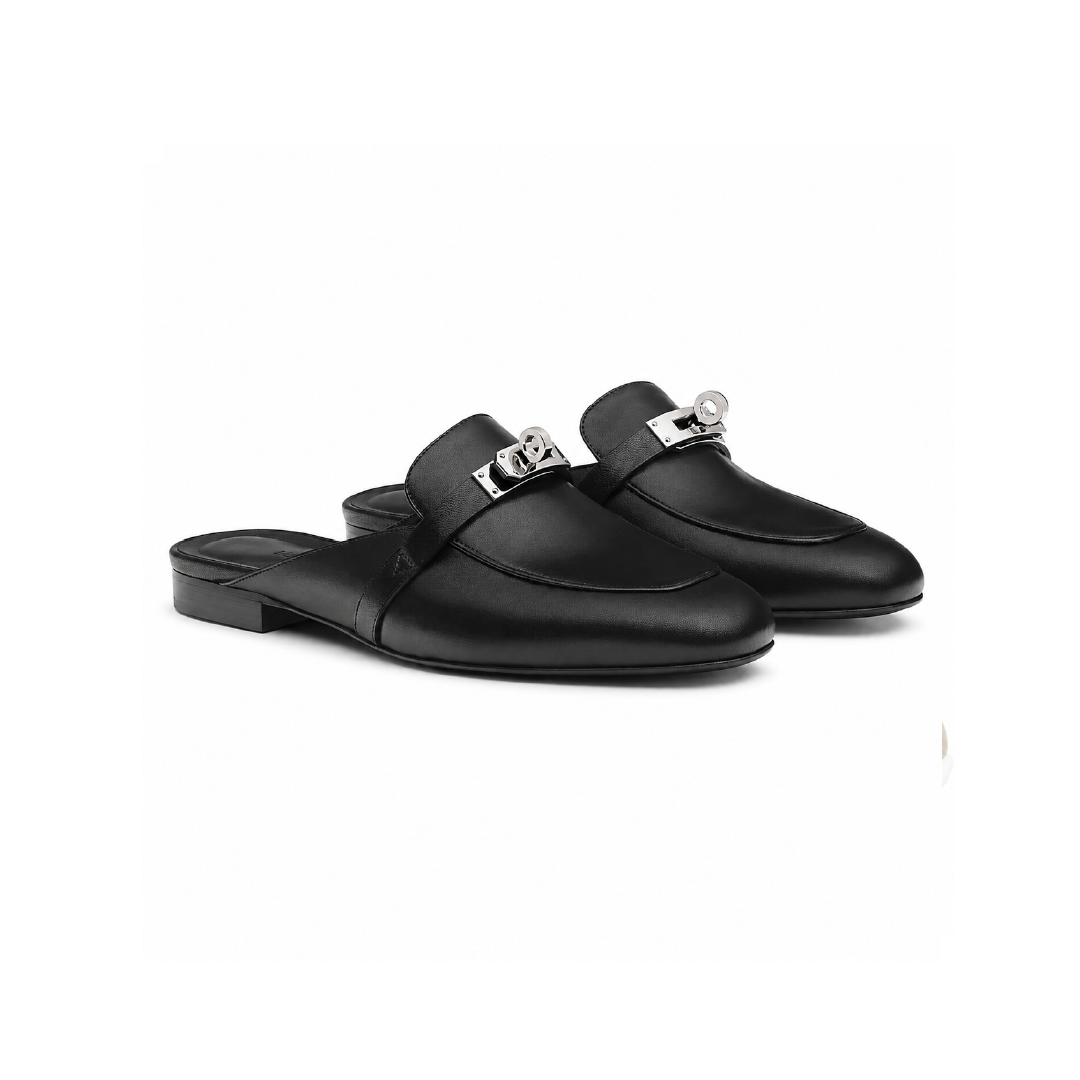 Mocasines Mules Oz - Negros