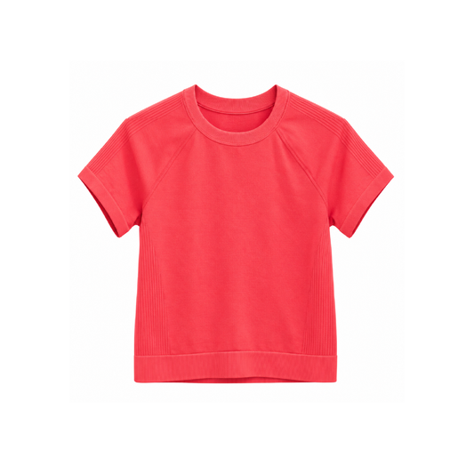Camisa rosada Nike pro en el medio set