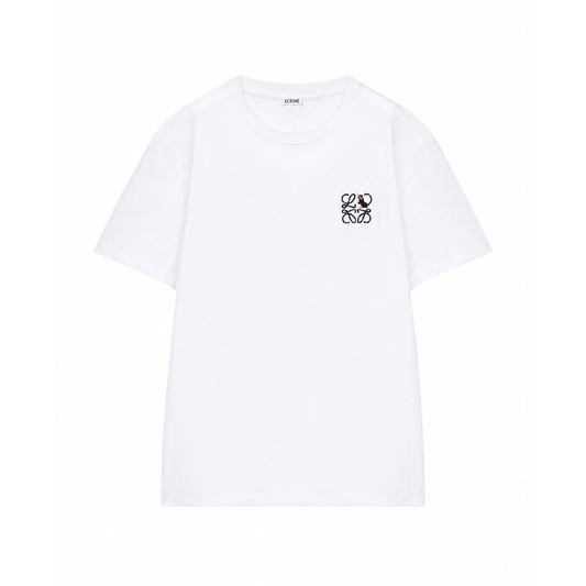 Camiseta Relaxed fit Logo Blanca
